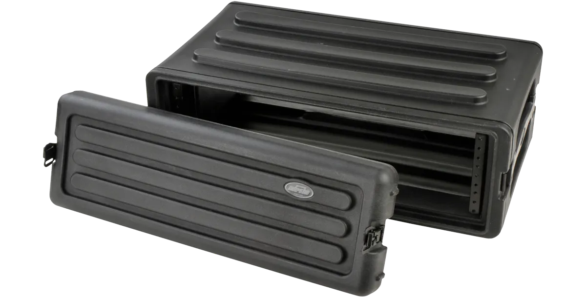 SKB 3U rSeries Shallow Rack-SKB- Hermes Music