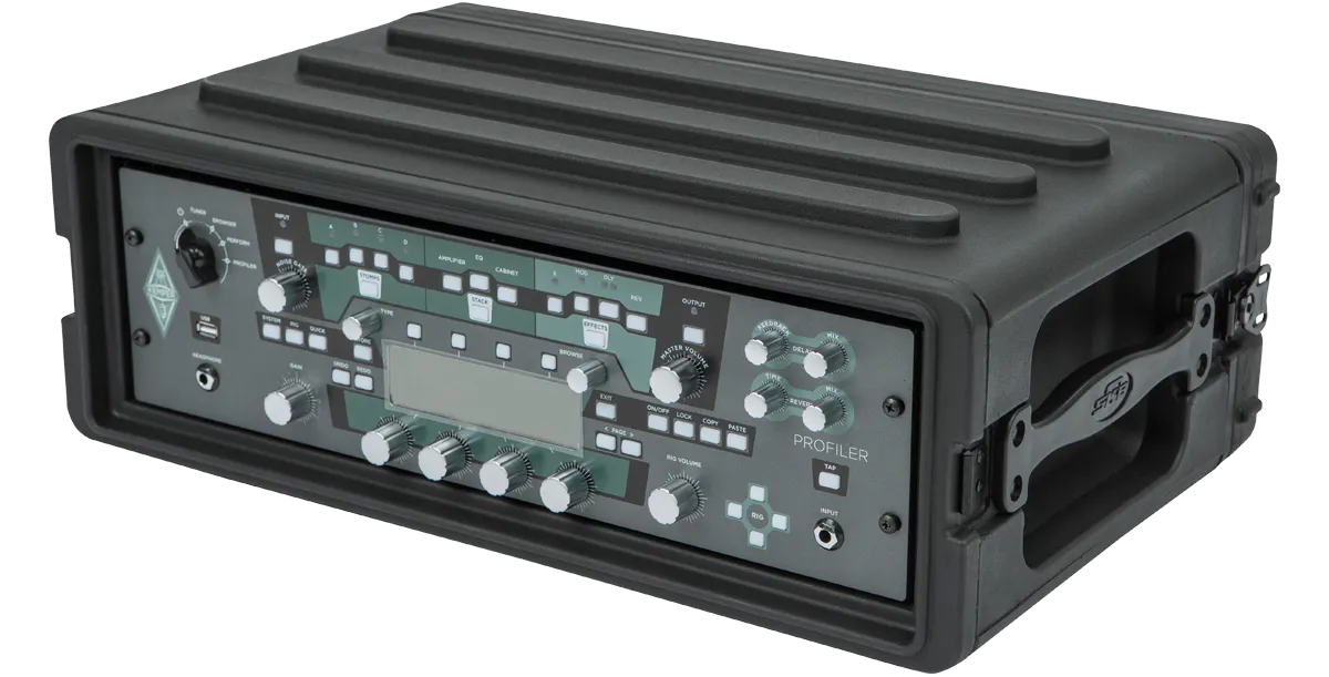 SKB 3U rSeries Shallow Rack-SKB- Hermes Music