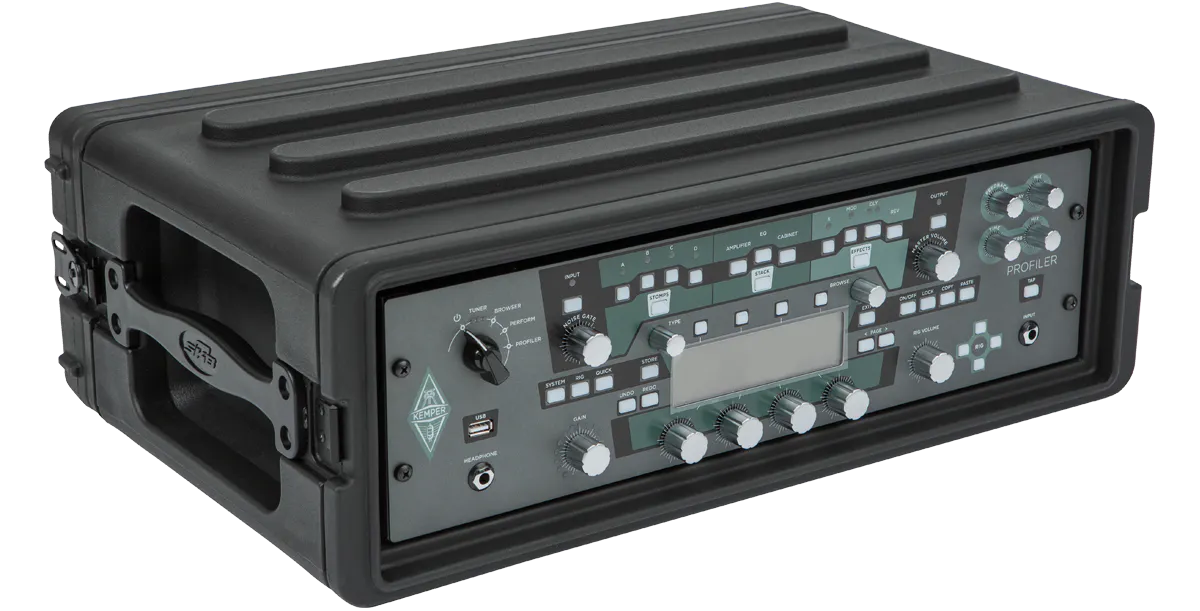 SKB 3U rSeries Shallow Rack-SKB- Hermes Music