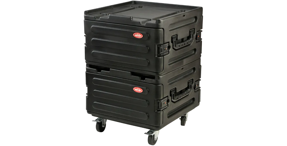 SKB Roto Molded Rack Expansion Case (with wheels)-case-SKB- Hermes Music