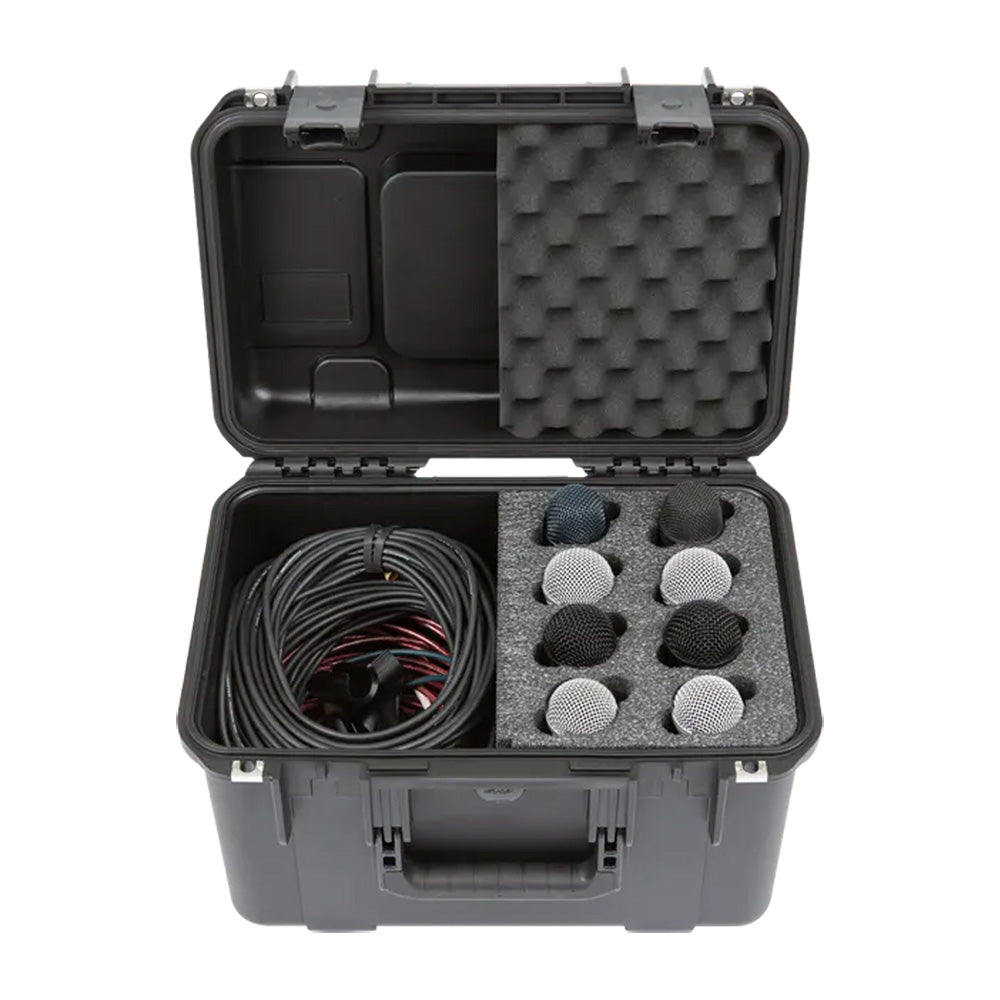 SKB iSeries 8-Mic Case-case-SKB- Hermes Music