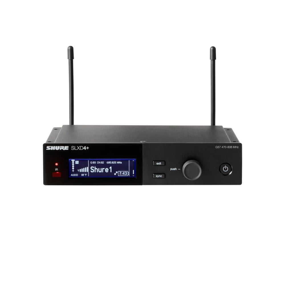 Shure SLXD24+/58 Digital Wireless System with SM58 Cardioid Dynamic Microphone Hermes Music