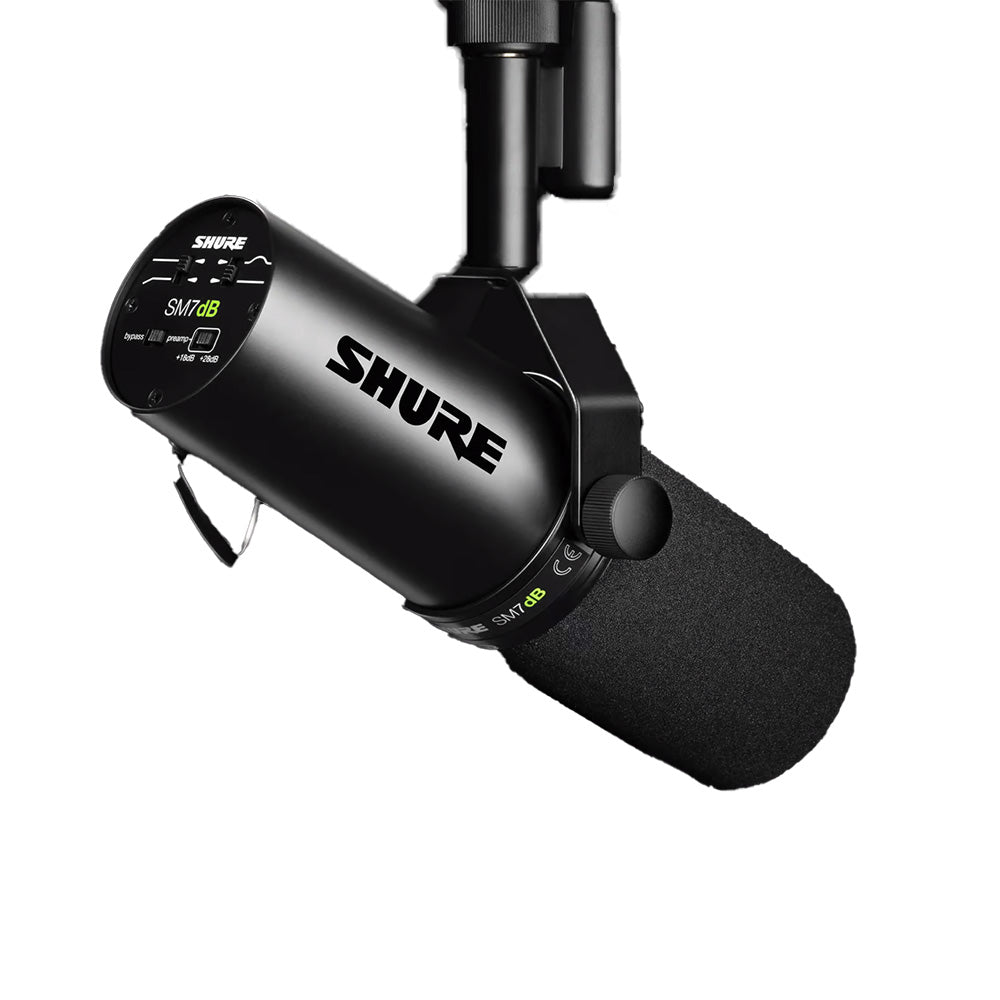 Shure SM7DB Dynamic Vocal Microphone with Built-in Preamp-microphone-Shure-Hermes Music