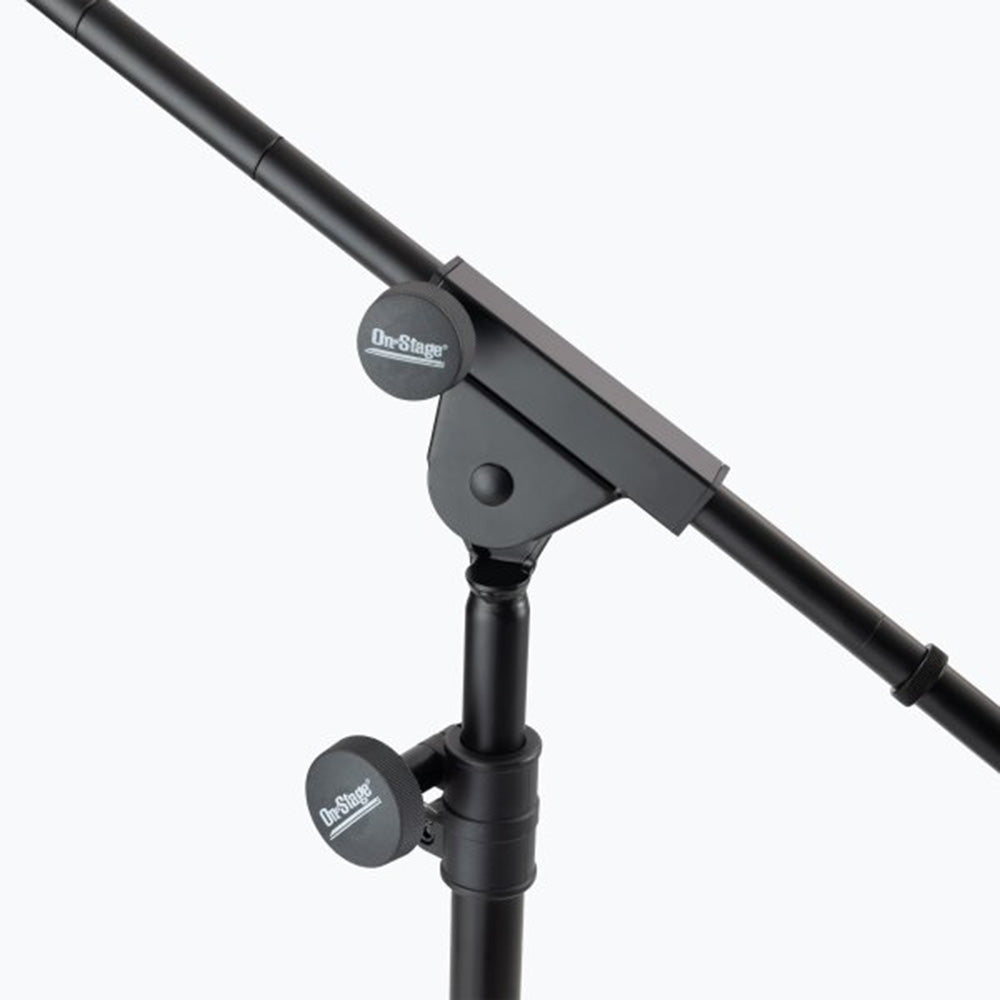 On Stage SMS7650 Hex Base Studio Boom Mic Stand-microphone stand-On Stage-Hermes Music