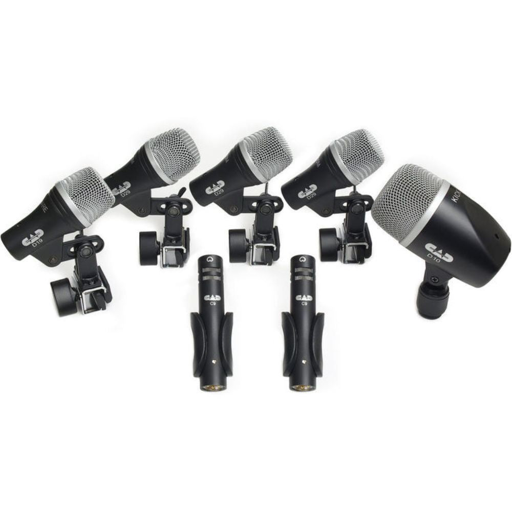 CAD Stage7 Drum Microphone Pack-microphones-CAD AUDIO-Hermes Music