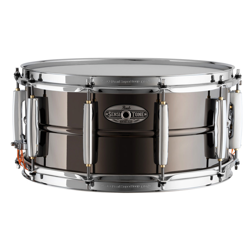 Pearl Drums Senistone Heritage Alloy 14"x6.5" Bass Snare-accessories-Pearl Drums-Hermes Music