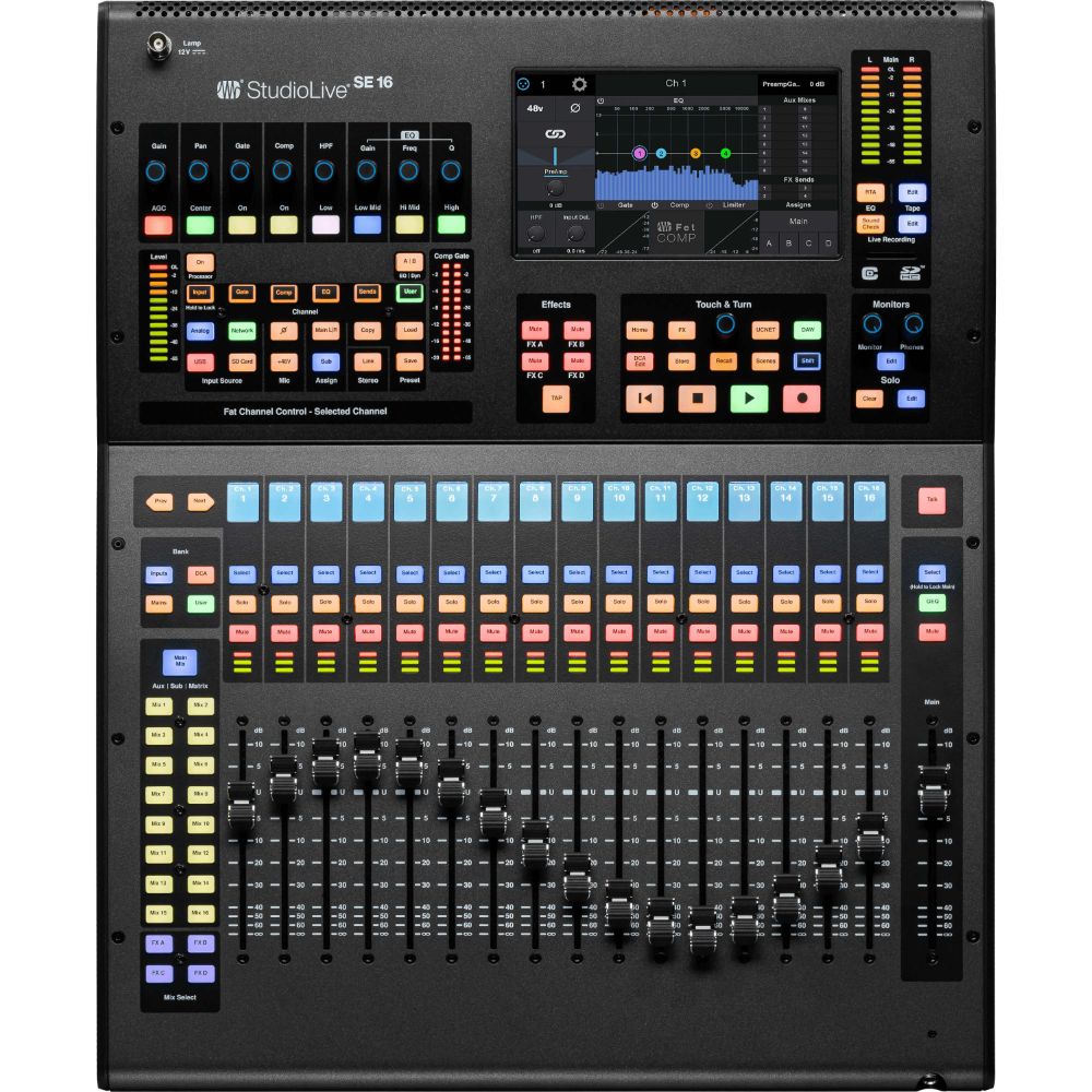 PreSonus StudioLive Series III SE 16 Digital Console Mixer / Recorder / Interface-Mixer-PreSonus-Hermes Music