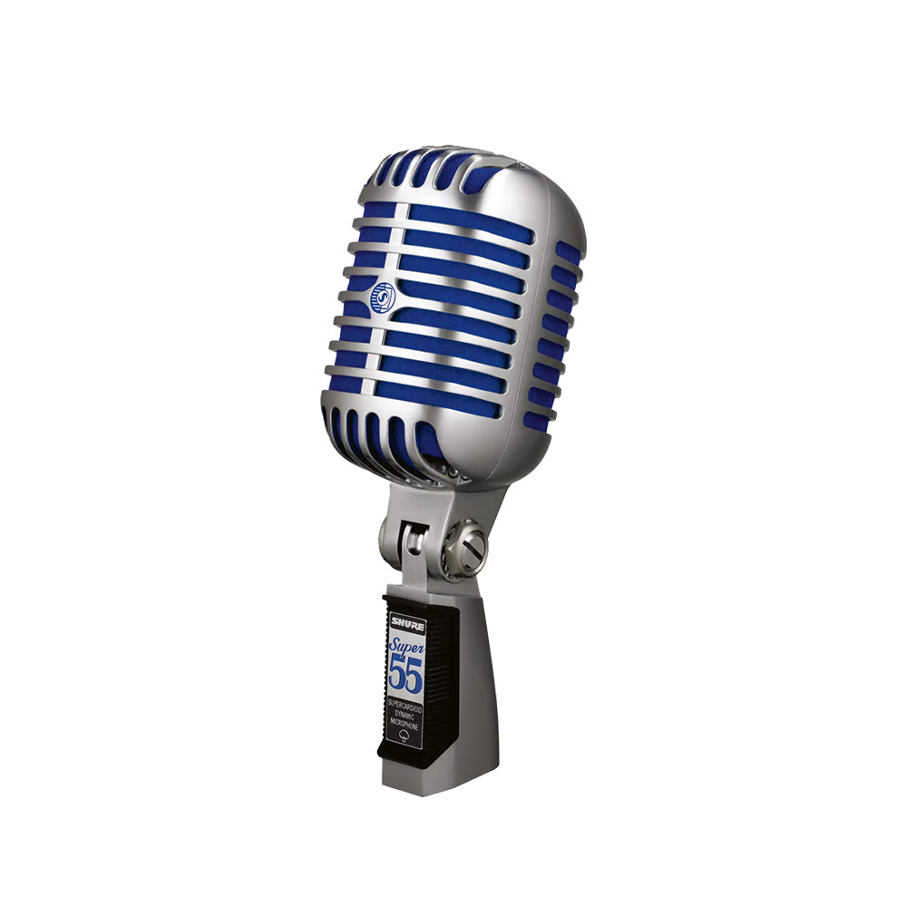 Shure SUPER 55 Deluxe Vocal Microphone-Microphones-Shure-Hermes Music