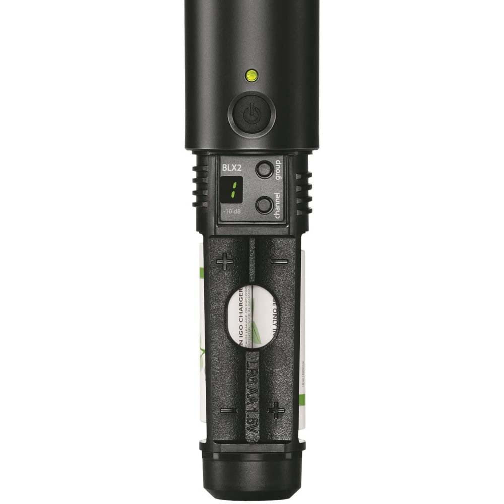 Shure BLX1288/PGA31 Dual-Channel Wireless Combo Headset & Handheld Microphone System-wireless system-shure- Hermes Music