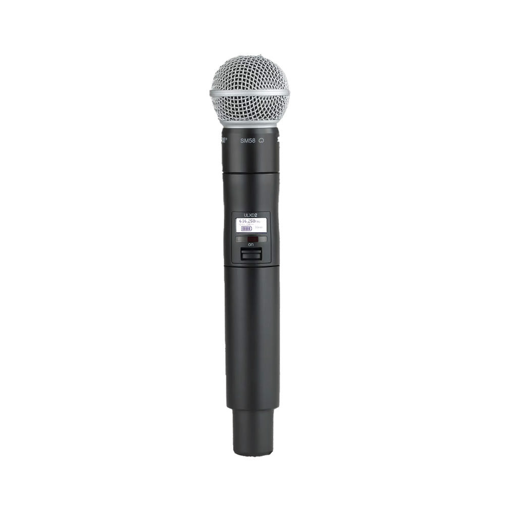 Shure ULXD2/SM58-G50 Digital Handheld Transmitter w/SM58 Capsule-microphone-Shure-Hermes Music