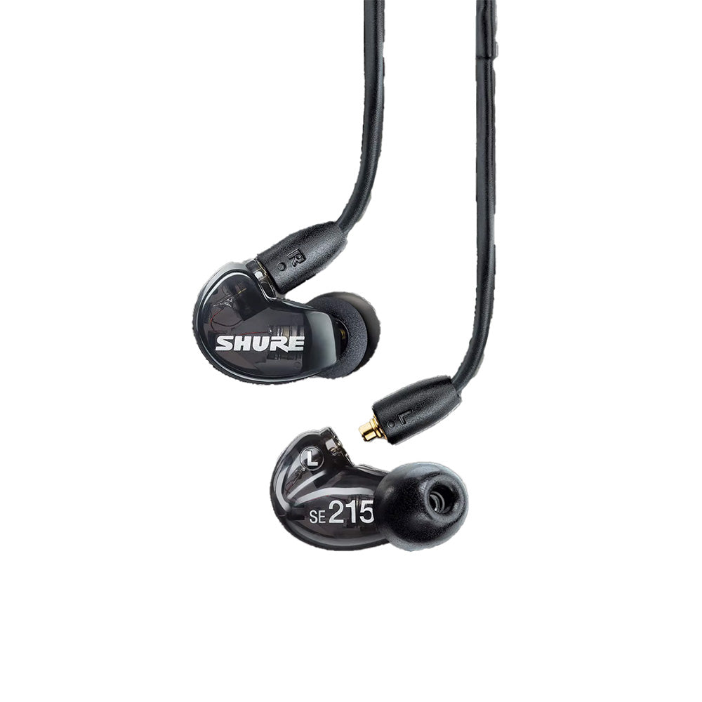 Shure SE215-K Professional Sound Isolating Earphones-headphones-Shure-Hermes Music