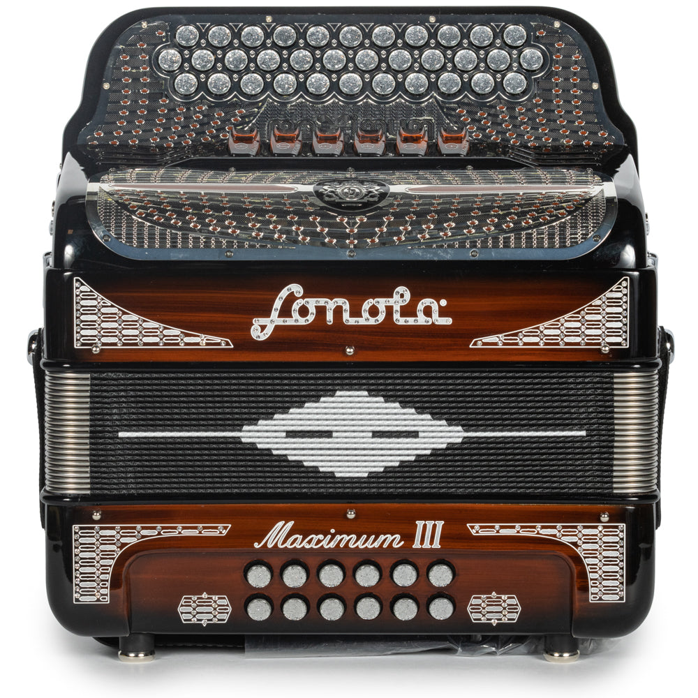 Sonola Maximum III Accordion 6 Switch FBE-EAD Dark Wood