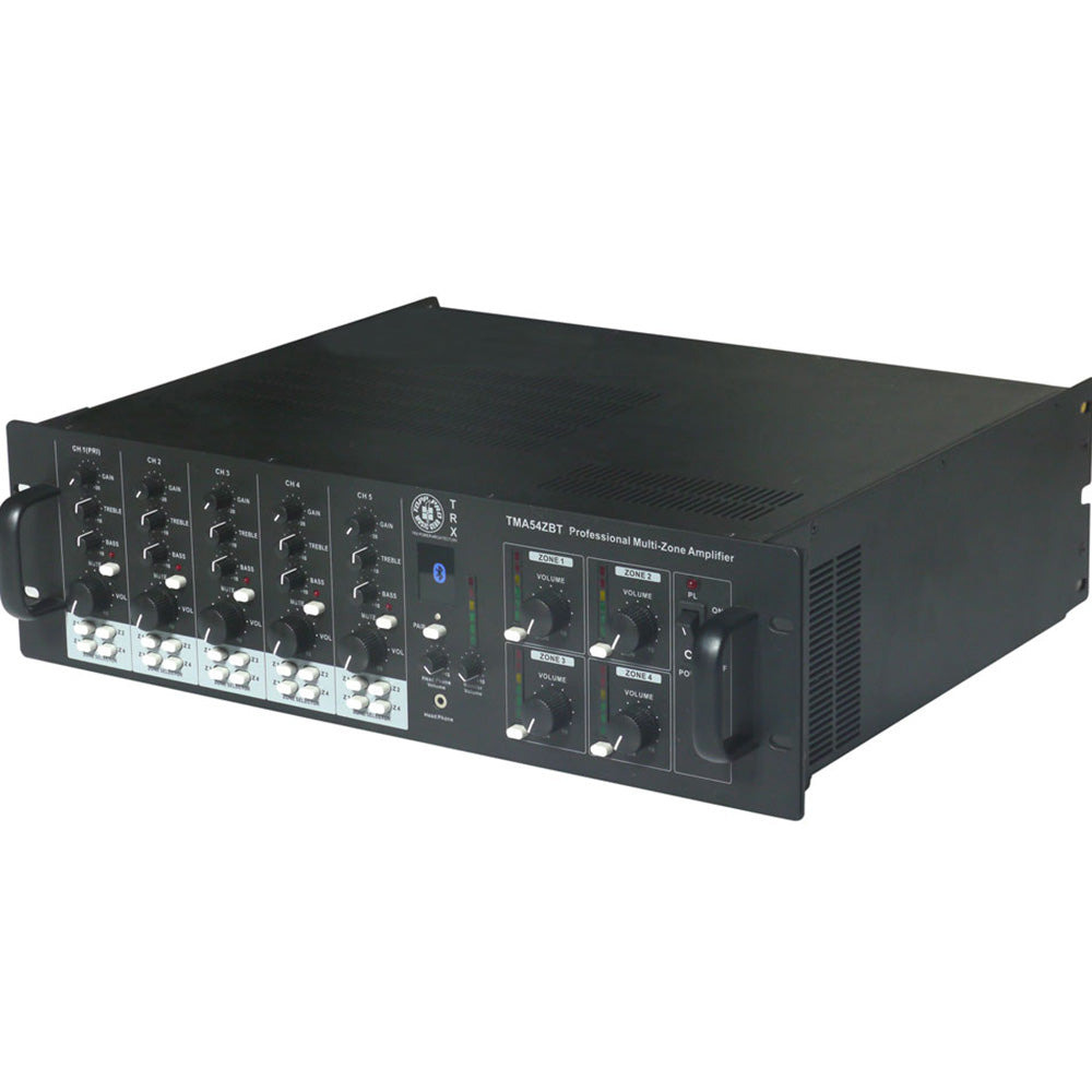 Topp Pro TMA-54ZBT 4-Channel Install Powered Mixer-Topp Pro-Hermes Music