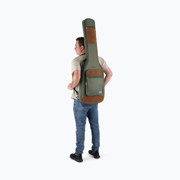 On Stage Adventure Series Bass Guitar Gig Bag in Green