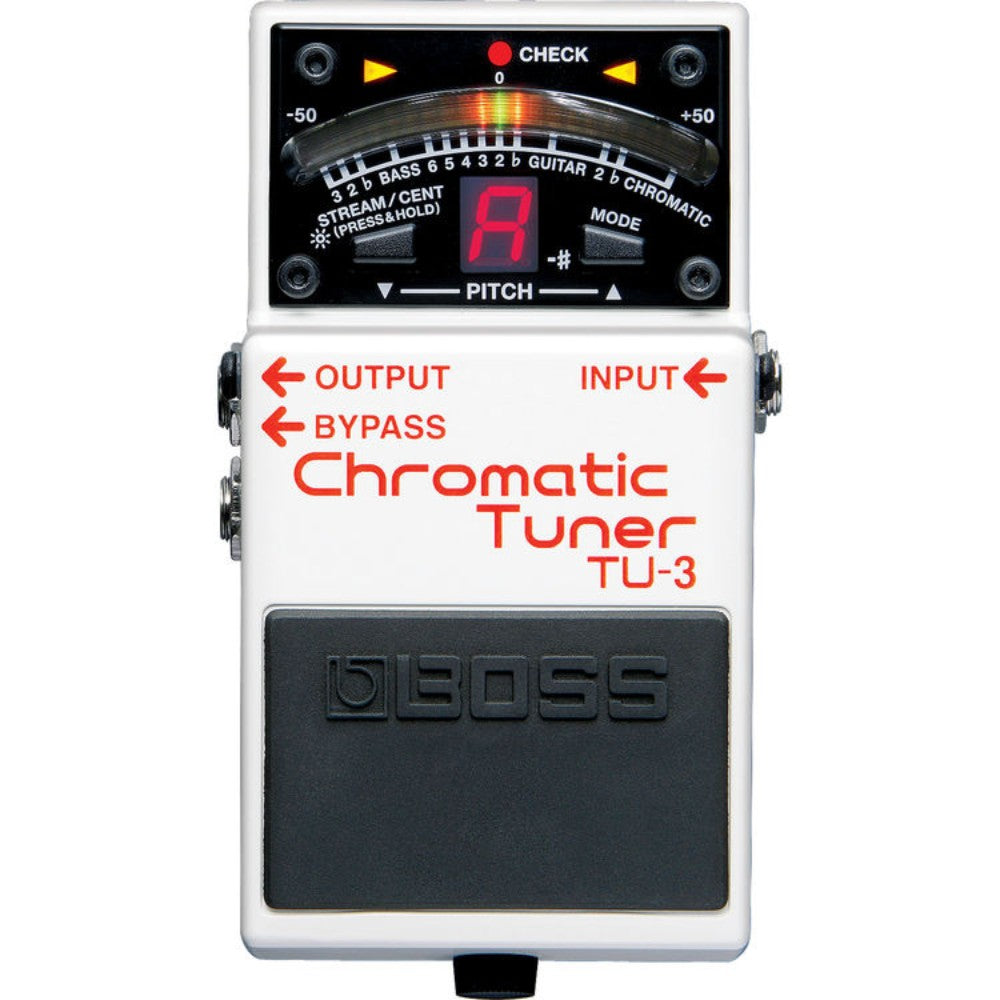 BOSS TU-3 Chromatic Tuner for Electric & Bass Guitars-BOSS Hermes Music