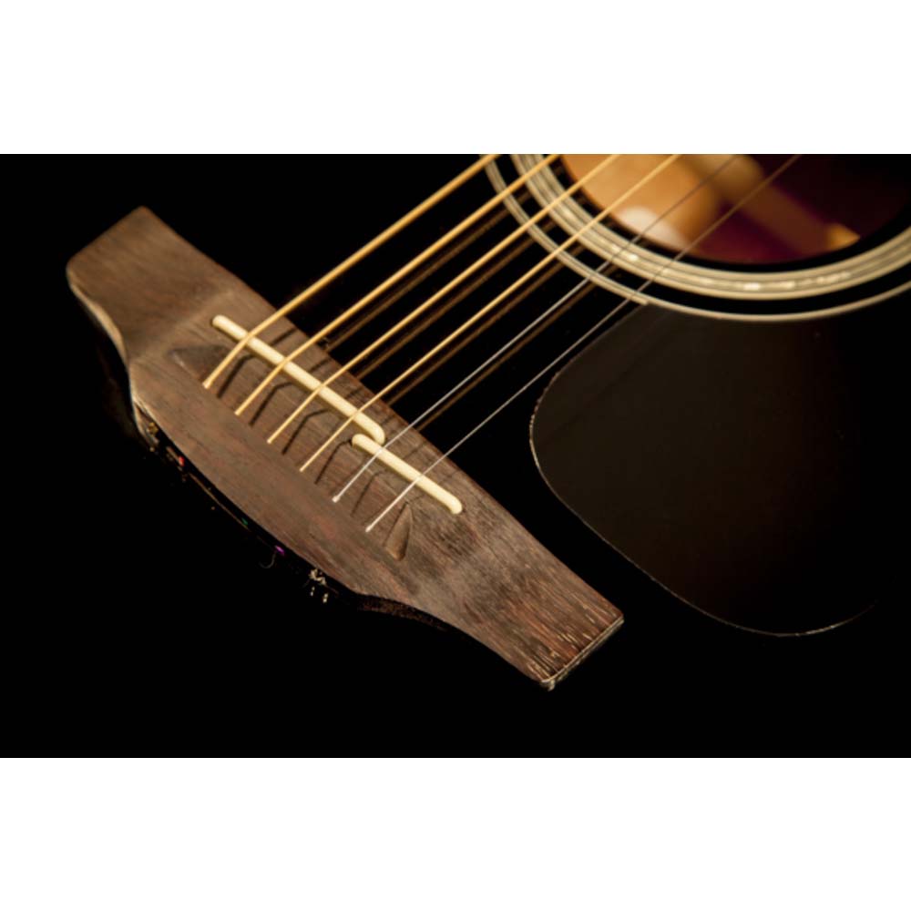 Takamine GF30CE BLK FXC Cutaway Acoustic Electric Guitar Black