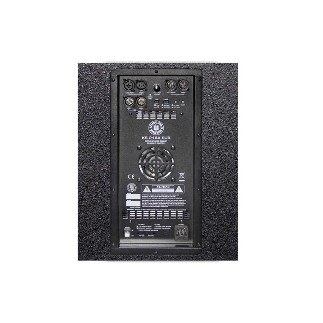 Topp Pro Bundle - 2 Double 18" Subwoofers-bundle-Topp Pro- Hermes Music