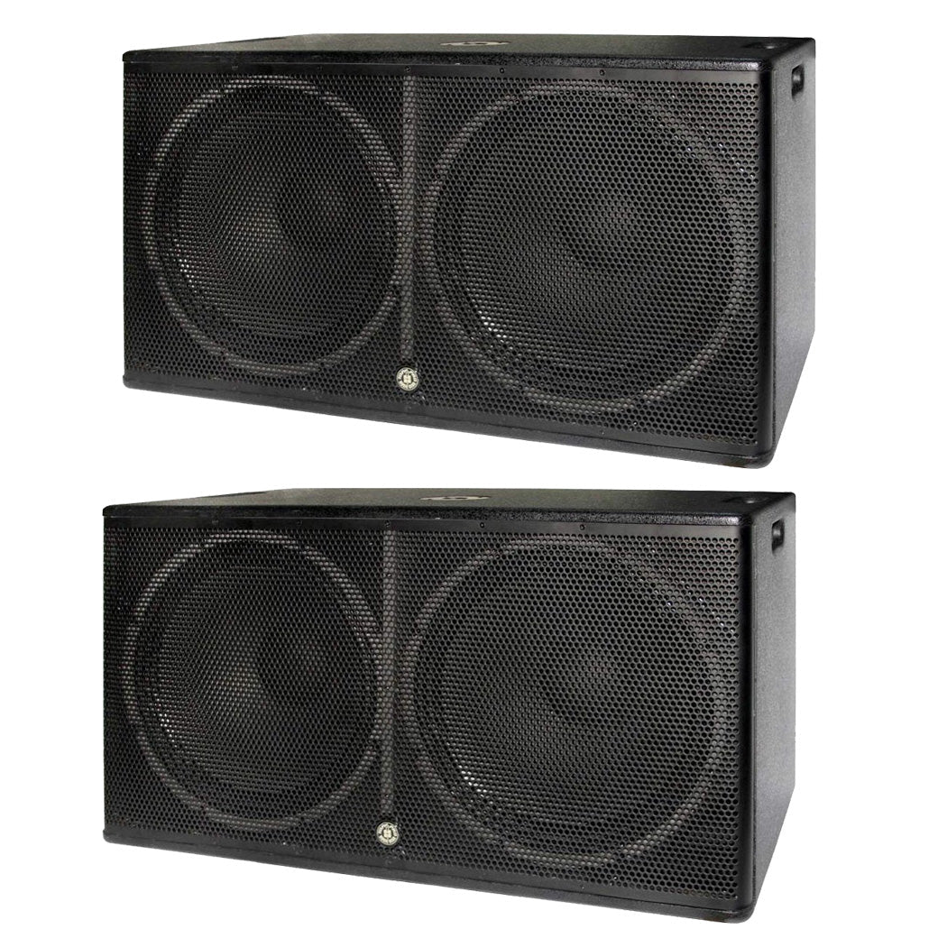 Topp Pro KS 218A Dual 18 Powered Subwoofers-subwoofer-Topp Pro- Hermes Music