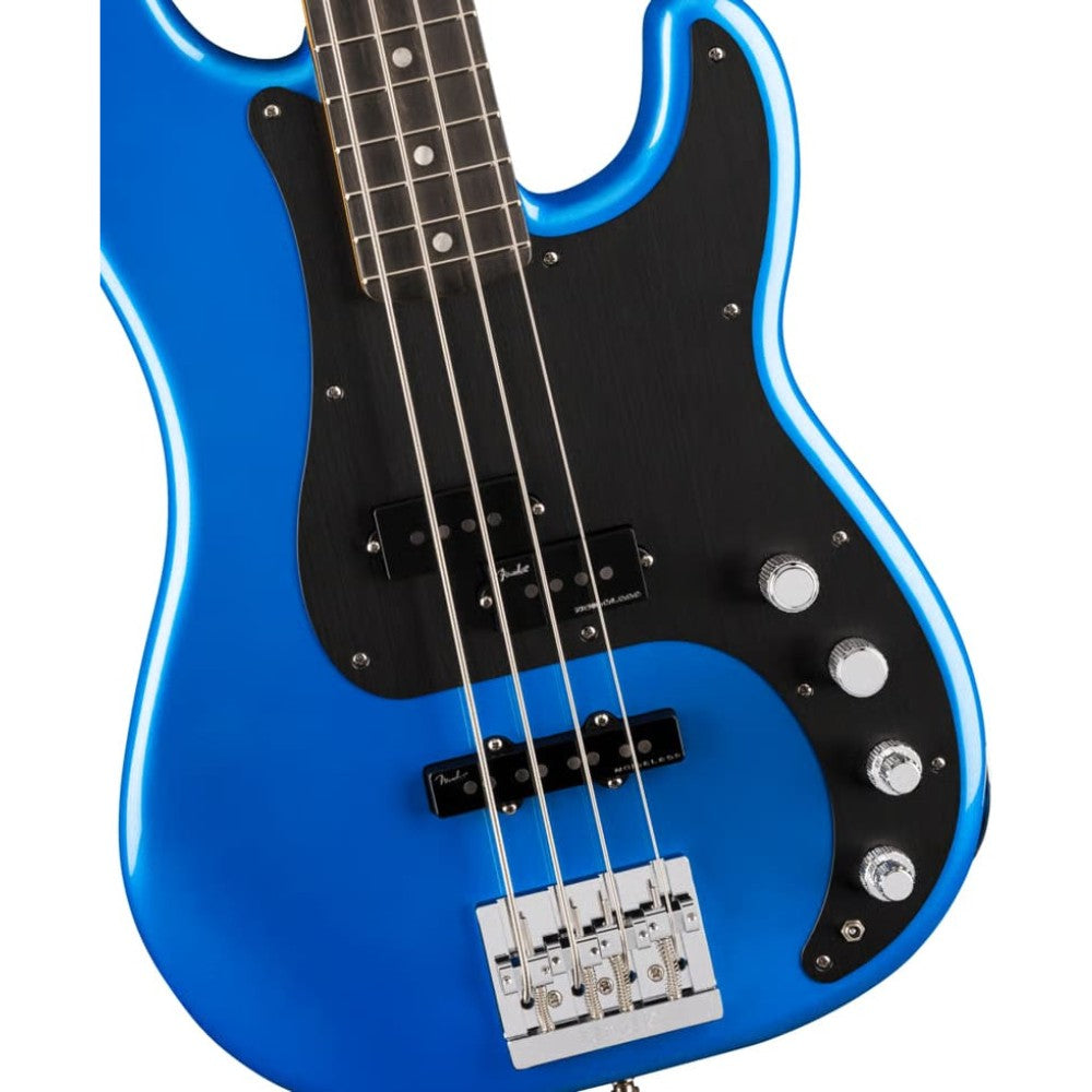 Fender American Ultra II Precision Bass in Noble Blue Fender Hermes Music