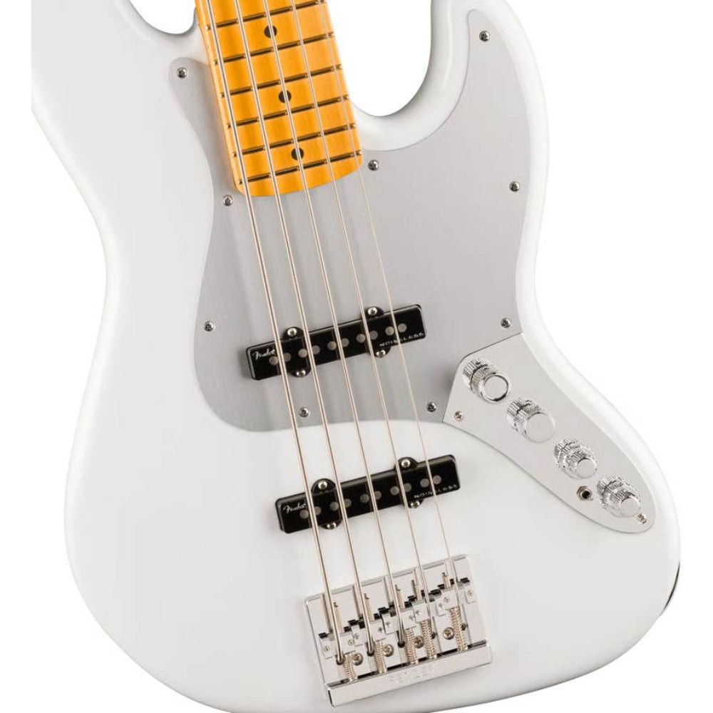 Fender American Ultra II Jazz Bass V in Avalanche Fender Hermes Music