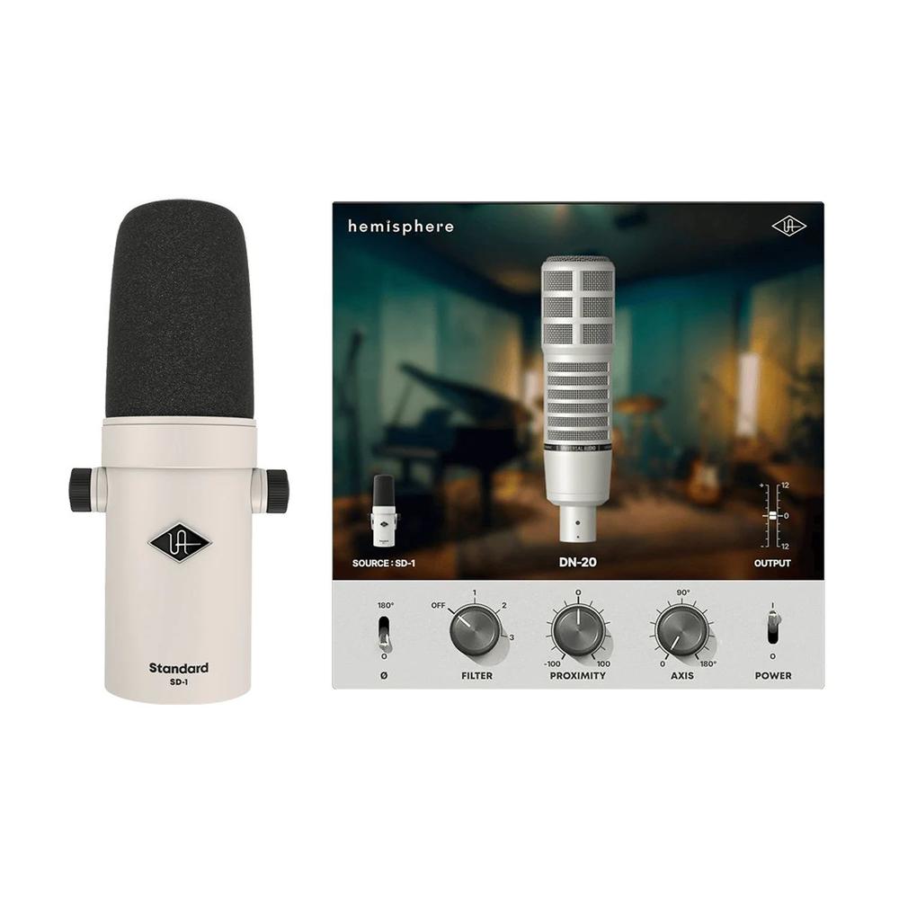 Universal Audio SD-1 Dynamic Microphone with Hemisphere Modeling