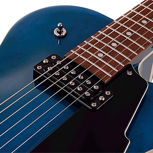 Vox VGA3DTB Giulietta Single Archtop Electric Guitar Trans Vox VGA3DTB Giulietta Single Archtop Electric Guitar Trans