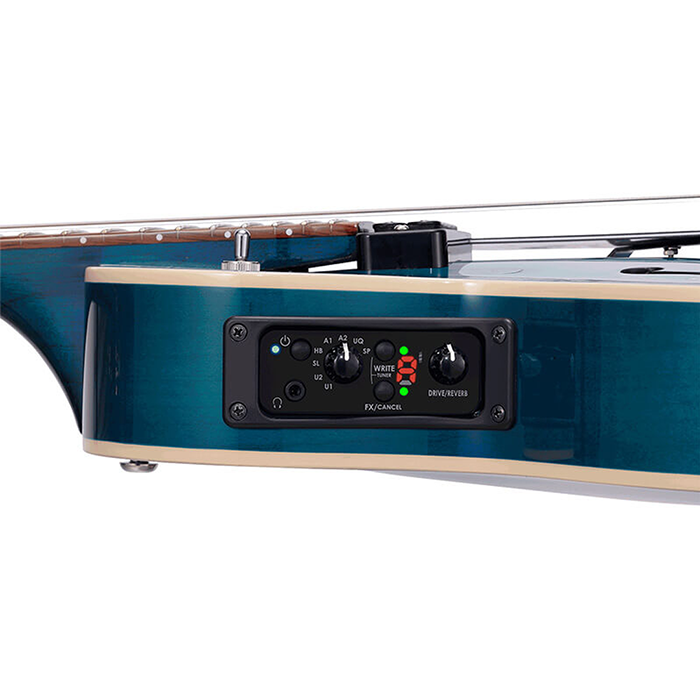 Vox VGA3DTB Giulietta Single Archtop Electric Guitar Trans Vox VGA3DTB Giulietta Single Archtop Electric Guitar Trans