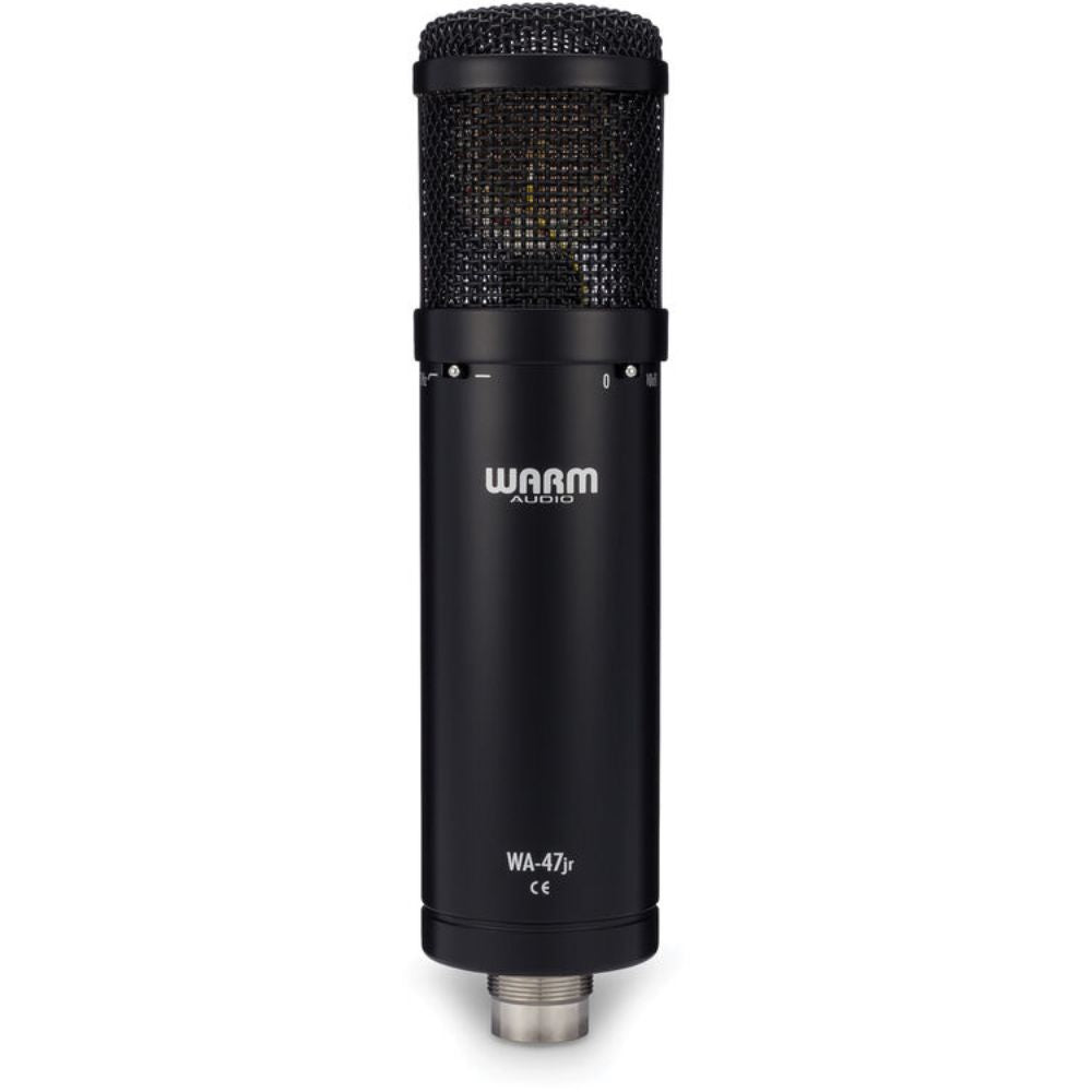 Warm Audio WA-47jr Large-Diaphragm FET Condenser Microphone (Black)-microphones-Warm Audio-Hermes Music
