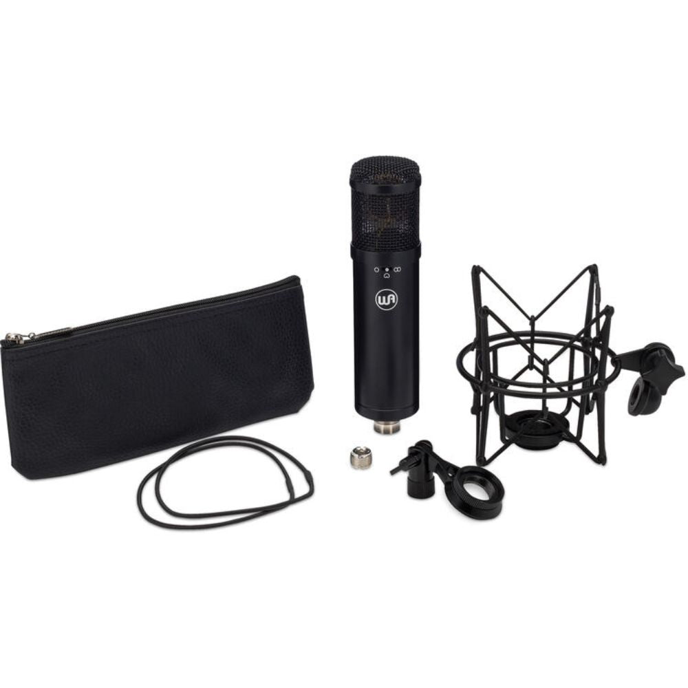 Warm Audio WA-47jr Large-Diaphragm FET Condenser Microphone (Black)-microphones-Warm Audio-Hermes Music