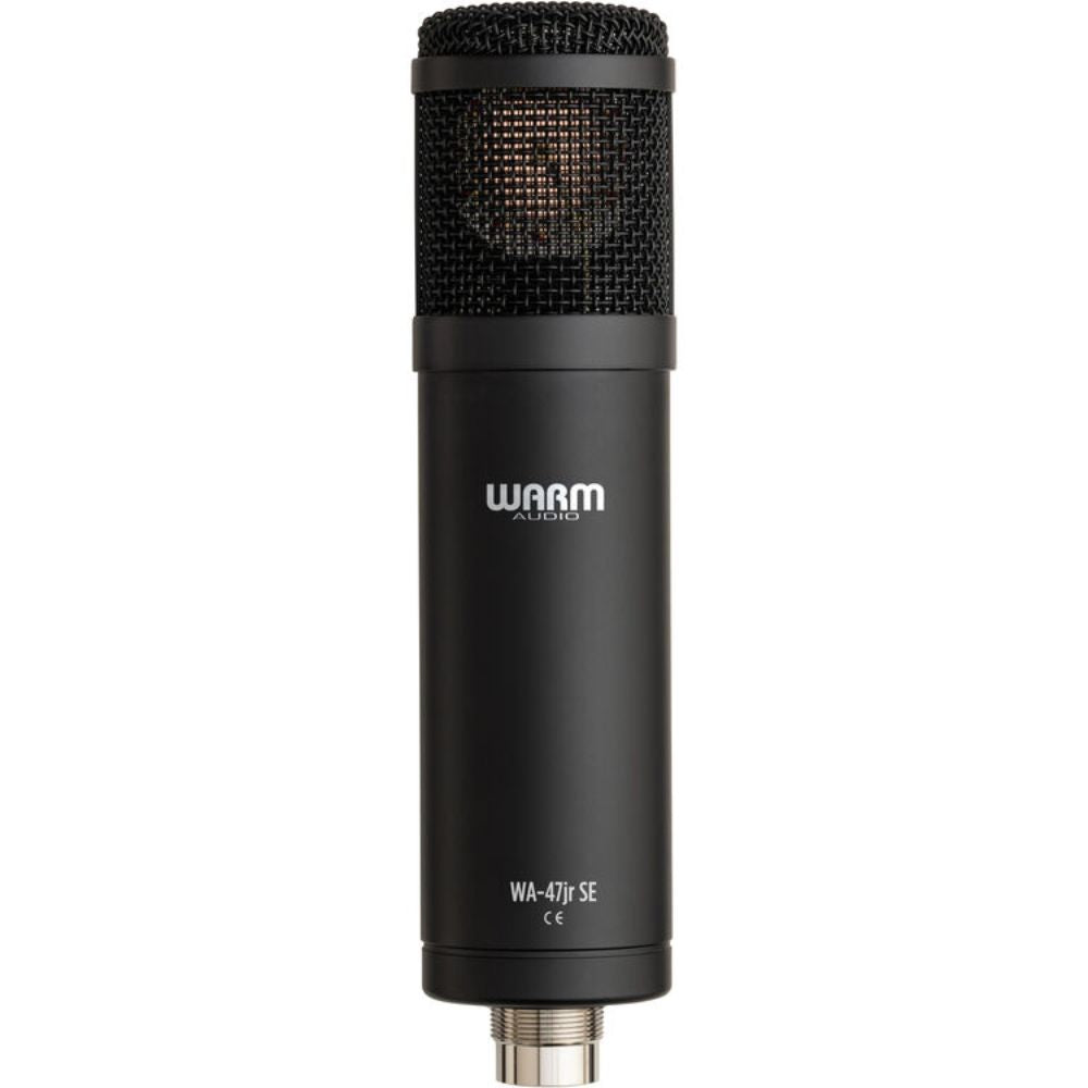 Warm Audio WA-47jr SE Large-Diaphragm Condenser Microphone (Black)-microphones-warm audio-Hermes Music