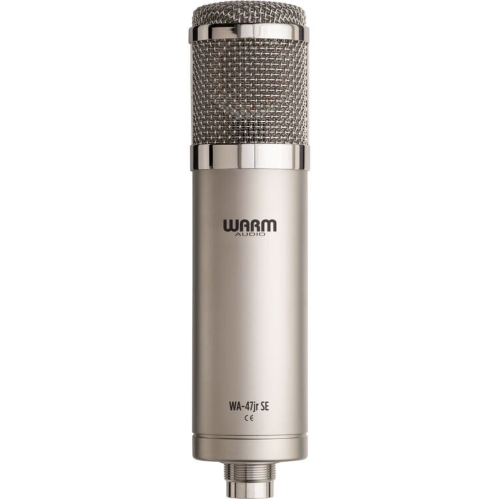 Warm Audio WA-47jr SE Large-Diaphragm Condenser Microphone (Nickel)-microphones-warm audio-Hermes Music