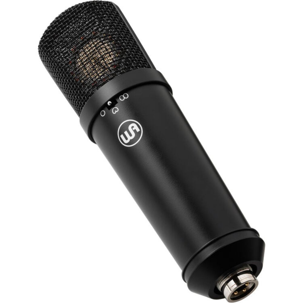 Warm Audio WA-87jr Large-Diaphragm Multipattern Condenser Microphone (Black)-microphones-Warm Audio-Hermes Music