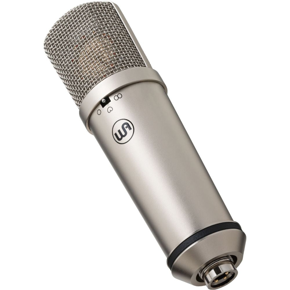 Warm Audio WA-87jr Large-Diaphragm Multipattern Condenser Microphone (Nickel)-microphones-Warm Audio-Hermes Music