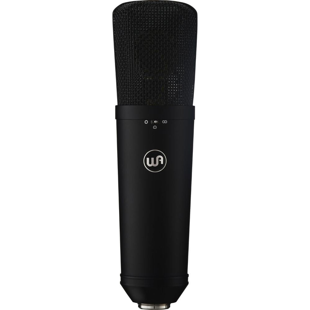 Warm Audio WA-87 R2 Large-Diaphragm Multipattern Condenser Microphone (Black)-microphones-Warm Audio-Hermes Music