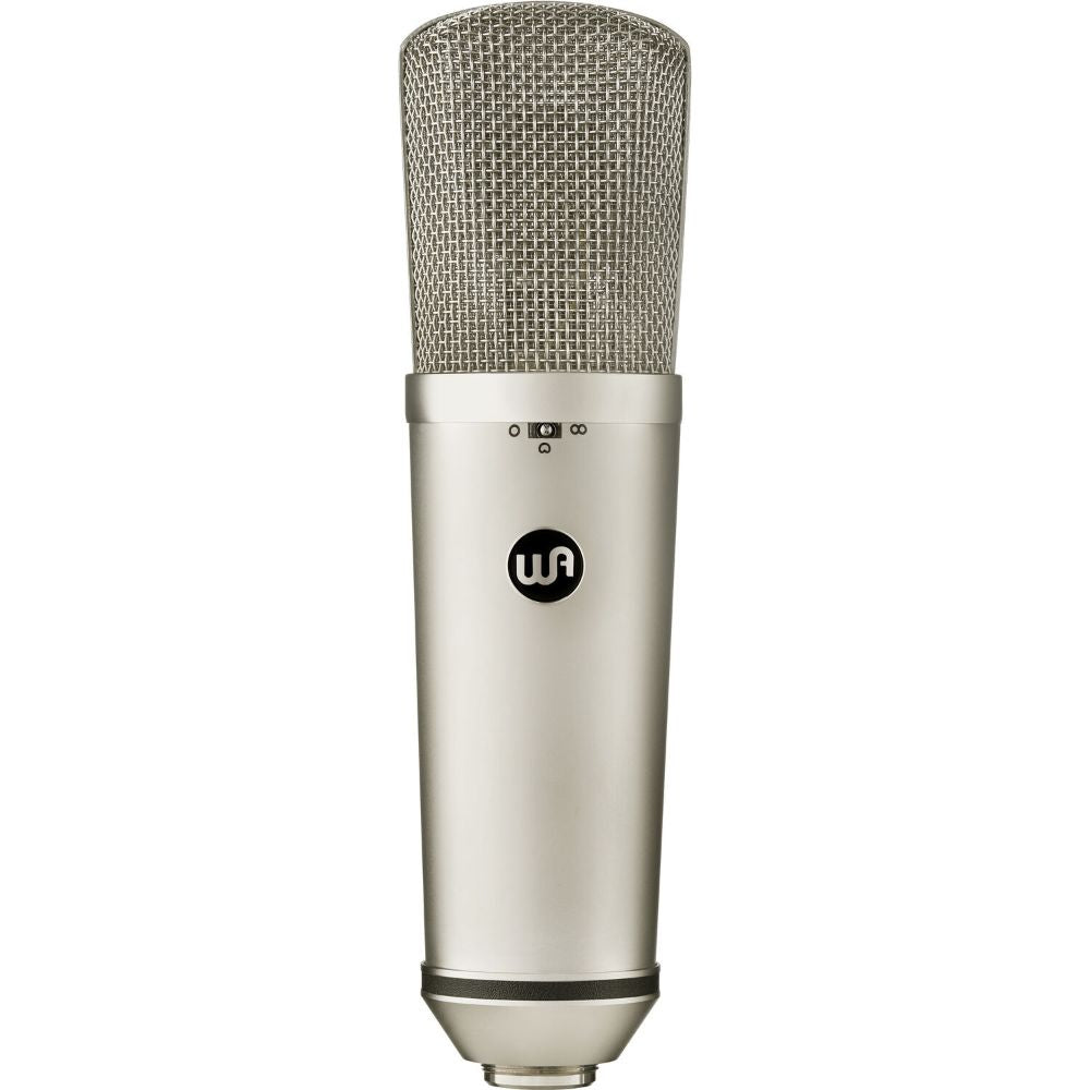 Warm Audio WA-87 R2 Large-Diaphragm Multipattern Condenser Microphone (Nickel)-microphones-Warm Audio-Hermes Music