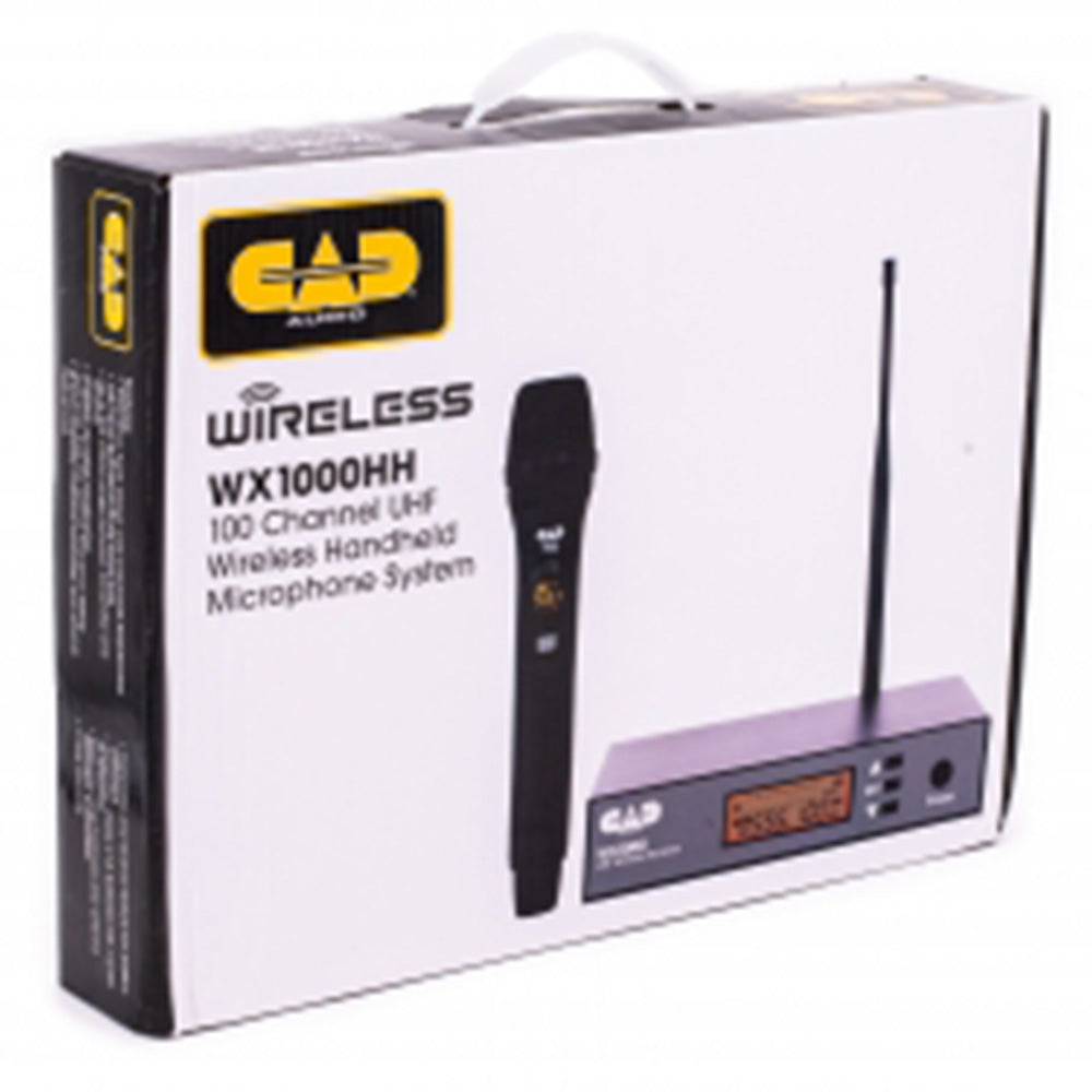 CAD MICRO WX1000HH-U Frequency Agile UHF Wireless Handheld Microphone System-wireless system-CAD AUDIO-Hermes Music