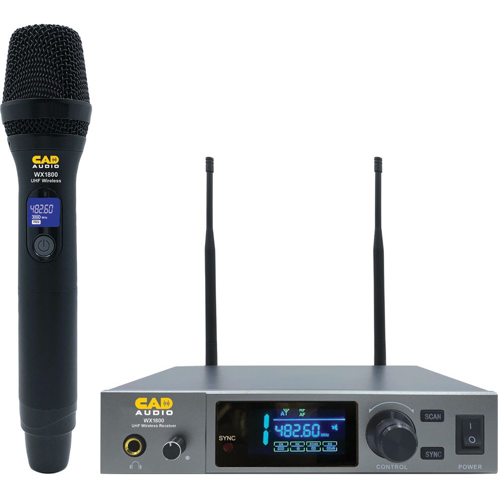 CAD Audio WX1800HH Wireless Handheld Microphone System-CAD Audio-Hermes Music