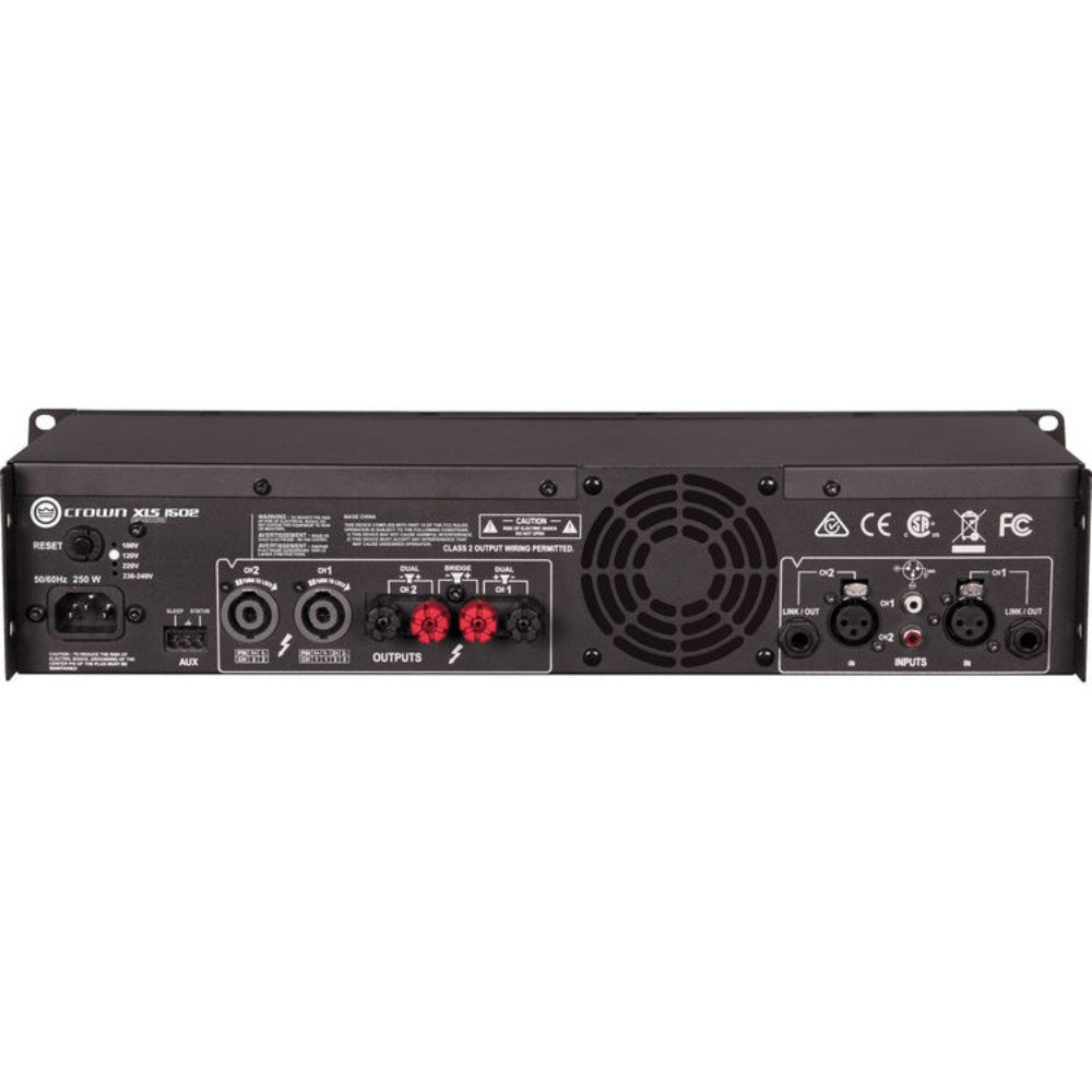 Crown Audio XLS 1502 Stereo Power Amplifier-Crown Audio-Hermes Music