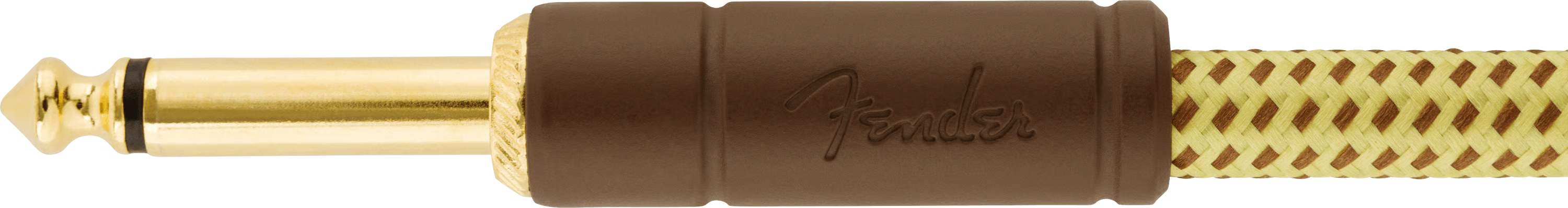 Fender Deluxe Series Tweed Instrument Cables 15in Straight
