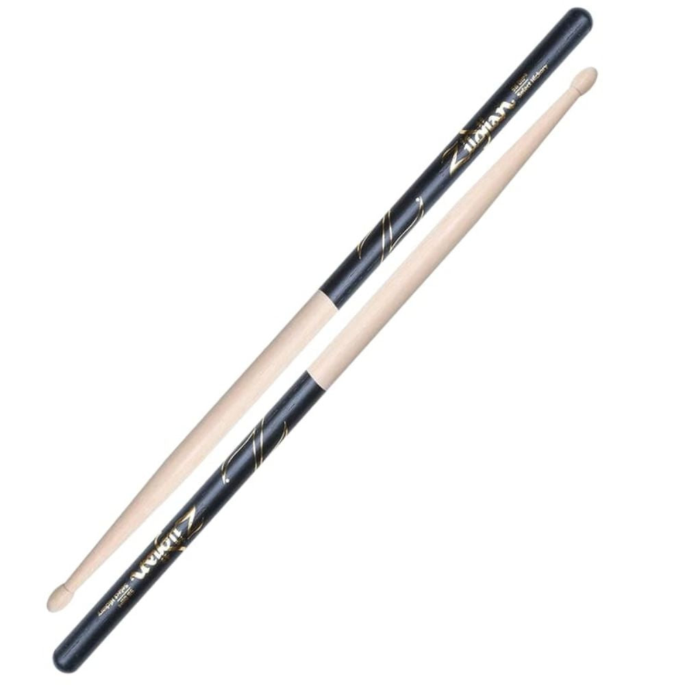 Zildjian 5B Dip Drumsticks in Black-drum sticks-zildjian-accessories-hermes music