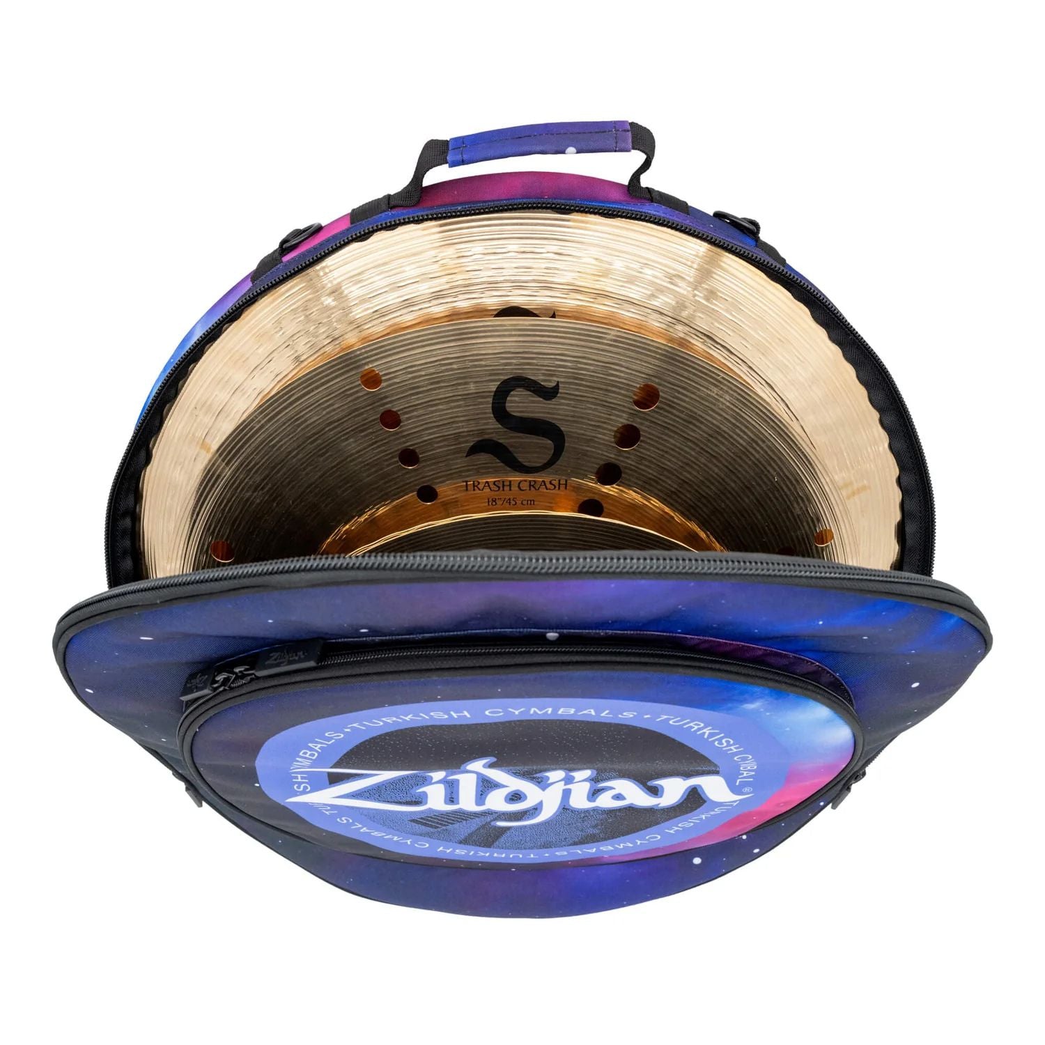 Zildjian 20" Student Cymbal Backpack in Purple Galaxy