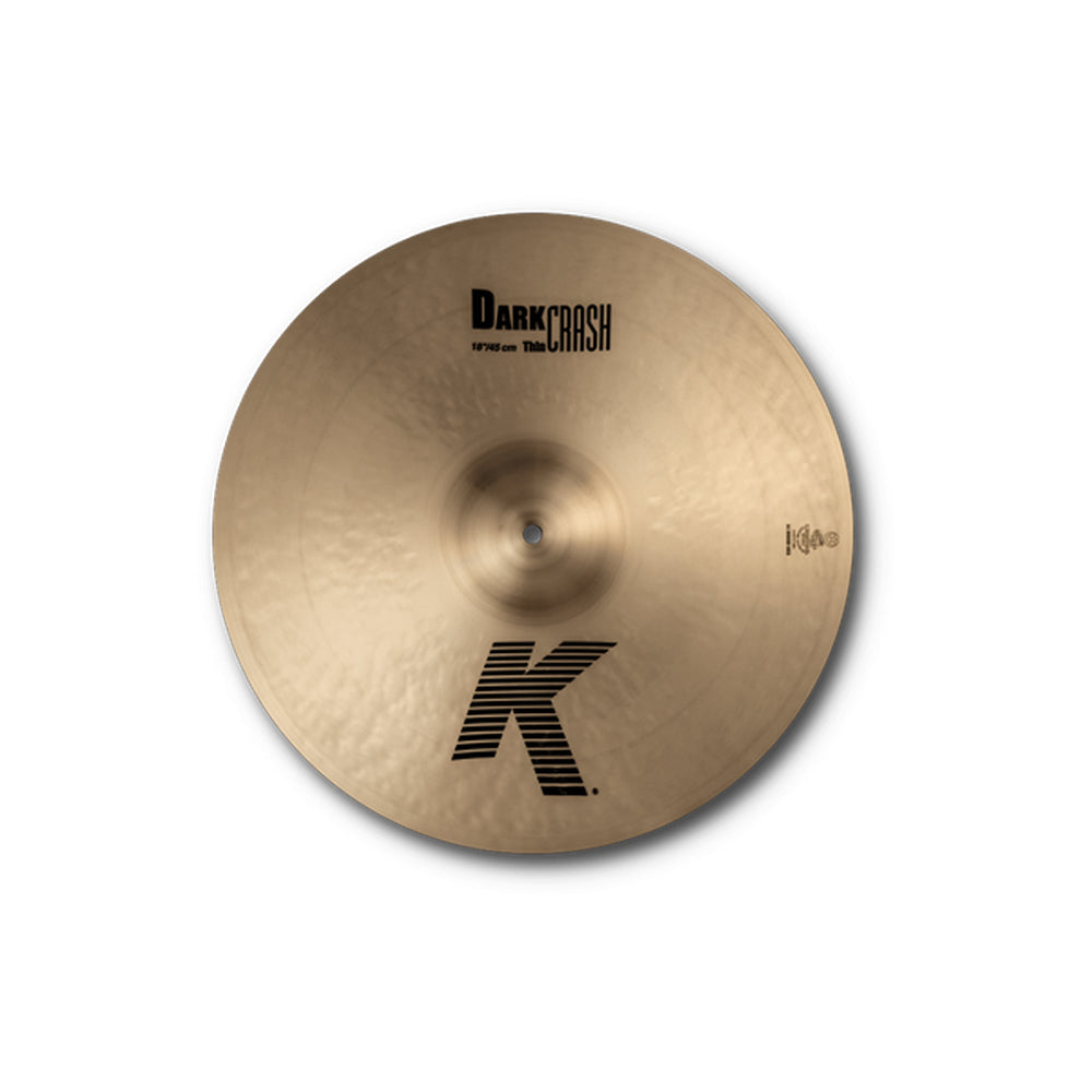 Zildjian 18" K Dark Crash Thin-drumset-Zildjian- Hermes Music