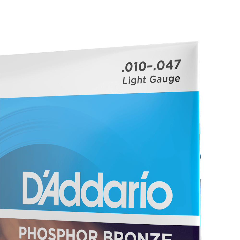 D'Addario EJ38 Light 10-47 Phosphor Bronze Light 12-String Acoustic Guitar Strings
