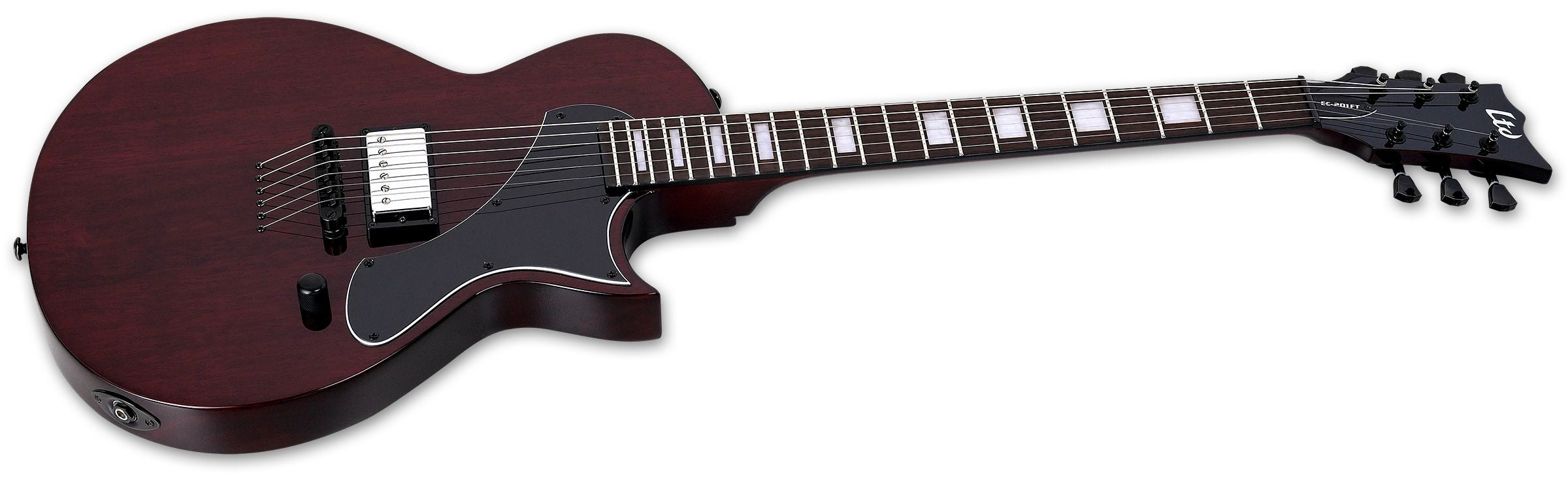 LTD Guitars EC-201FT Electric Guitar in See Thru Black Cherry