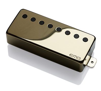 EMG 66-8H Guitar Pickup in Gold