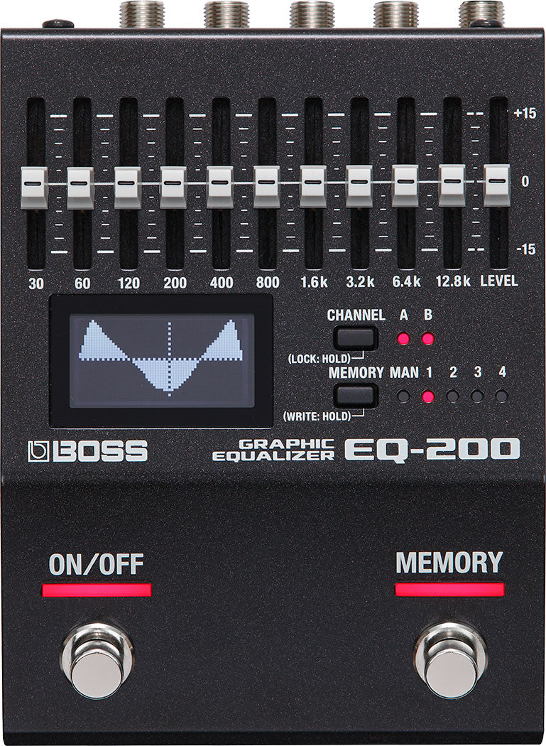 Boss EQ-200 Graphic Equalizer Guitar Pedal