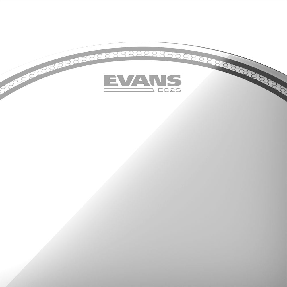 Evans EC2S Clear Tom Drumhead Clear Rock Tom Pack (10", 12", 16")