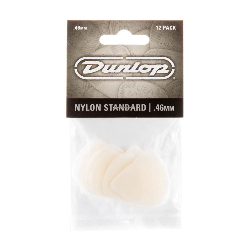 DunLop 44P46 Nylon Standard Pick .46mm-Guitar Accessories-Dunlop-Hermes Music