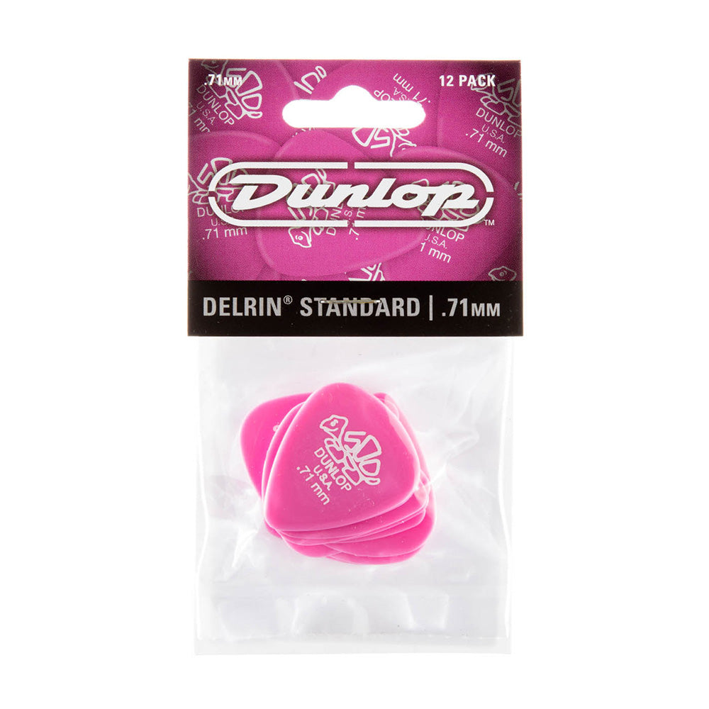 DunLop 41P71 Derlin 500 Pick .71mm-Guitar Accessories-Dunlop-Hermes Music