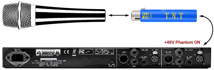 sE Electronics DM2 Dynamite Active In-line Mic Preamp with Selectable Gain and Impedance-Home Studio-SE Electronics- Hermes Music